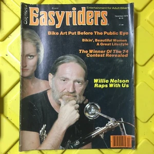EASYRIDERS Magazine December 1979 78 Vintage Biker Harley \Willie Nelson  MB1 - Bild 1 von 8
