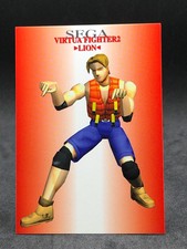 Lion Rafale Virtua Fighter Action Battle Game Sega Freaks Trading Card Japan 10