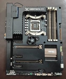 Asus Motherboard - Sabertooth Z77 - Used - In Good working Order - Picture 1 of 2