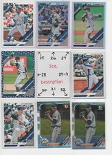 New York Mets LOADED U-PICK Serial #'d JERSEY AUTO Rookies DEGROM ALONSO WRIGHT