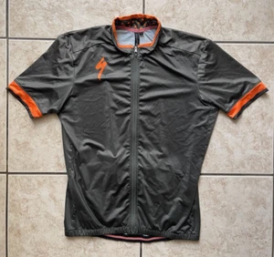 Specialized Herren Kurzarm Radfahren durchgehender Reißverschluss Reise Punkte Medium Sport Rennen - Bild 1 von 22