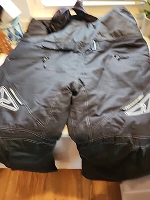 Pantalones con tirantes FXR Racing moto de nieve talla 18 WMN pantalones de escape negros Foto 1 de 4