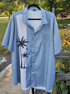 Bowling Shirt mit Tasche Strandbild - Größe 3 XL Neu - ohne Etikett  - Bild 1 von 9