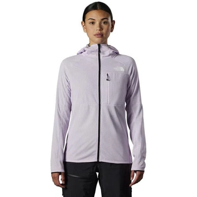 The North Face Womens Medium Summit Series FUTUREFLEECE Full Zip Hoodie Lavender - Image 1 of 4
