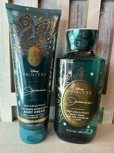 Bath & Body Works Disney Princess JASMINE Hydration Body Cream & Body Wash Set 2 - Bild 1 von 5