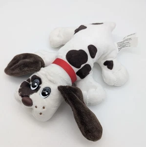 Peluche cane Pound Puppies neonato marrone e bianco 8" 2019 Hasbro - Foto 1 di 4