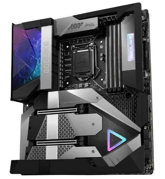 MSI MEG Z590 GODLIKE LGA1200 Intel Z590 SATA 6Gb/s Extended ATX Motherboard Use - Immagine 1 di 1