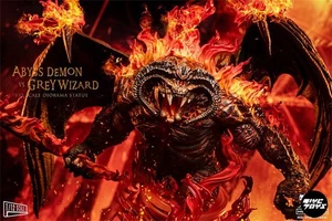 8'' Hell Cat Studio Balrog Lord of the Rings 1/12 Resin Statue Figure Model Toy - Picture 1 of 10