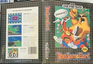 Juego TOE JAM & EARL Sega Genesis ¡SOLO EN CAJA! Sin juego/sin manual - Imagen 1 de 3