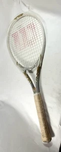 Wilson Venus Serena Williams Tennis Racket Silver & Gold 27" (4 1/4 Grip) - Picture 1 of 12