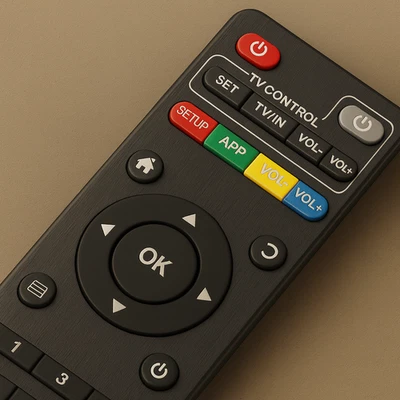 Télécommande Universelle Android TV Box MXQ X96 Mini Smart Box Compatible 4K - Photo 1/4