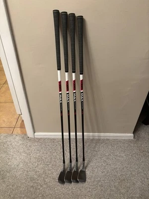 TaylorMade MG4 Wedge set 46-50-54-58 degrees with KBS MAX Stiff Graphite 75 gram - Image 1 of 4