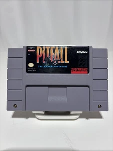 Pitfall The Mayan Adventure Super Nintendo SNES Tested Cart Only - Picture 1 of 10