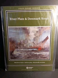 NEW! WWII River Plate & Denmark Strait - DECISION FOLIO WAR BOARD GAME - Picture 1 of 1