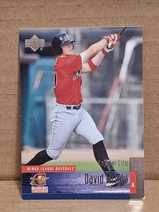 2002 DAVID WRIGHT UPPER DECK MINOR LEAGUE ROOKIE CARD RC #117 NY METS BOMBERS  - Picture 1 of 2