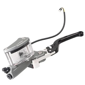 1x Links Universal Motor Hauptbremszylinder Bremse Kupplungshebel Ausgleichsbehälter 7/8" - Bild 1 von 7