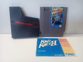 Rad Racer II NES Game and Manual Tested Retro Vintage Nintendo