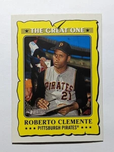 2021 TOPPS HERITAGE ROBERTO CLEMENTE THE GREAT ONE BASEBALL CARD GO-16 - Bild 1 von 2