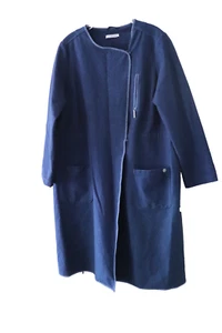 Didi Damen Jeansmantel im Lagenlook blue sista XL - Bild 1 von 3