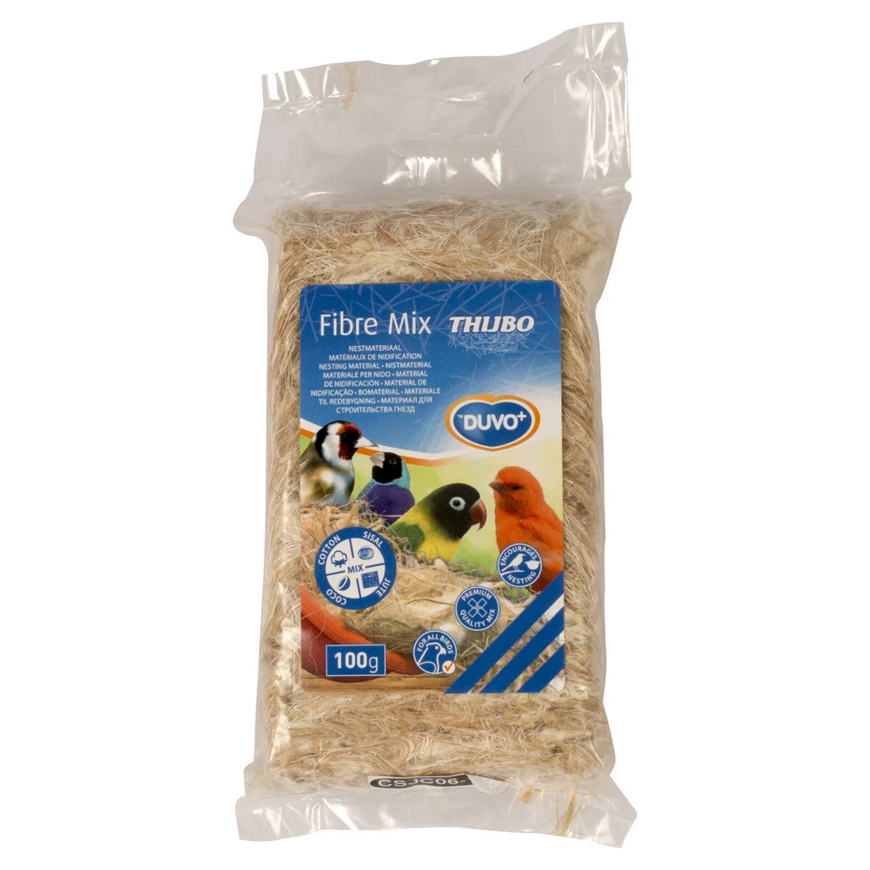 Duvo+ Kokosfaser/Sisa /Jute/Baumwolle 100 g natur für Vögel, UVP 8,99 EUR, NEU
