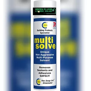 More details for c-tec multisolve  multi-purpose solvent glue &amp; sealant remover 500ml