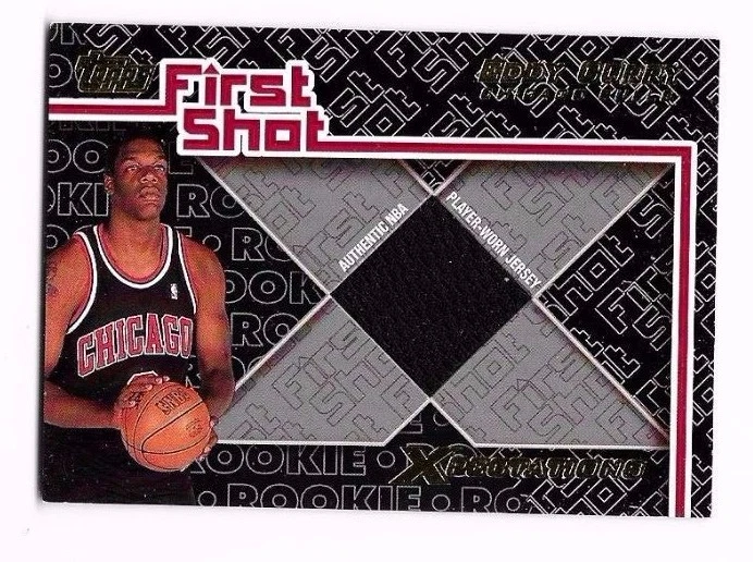2001-02 Topps Xpectations First Shot Eddy Curry - Image 1 of 1