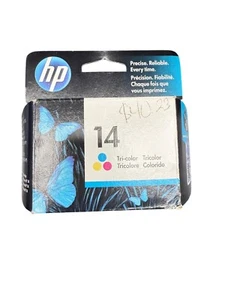 Genuine C5010D HP 14 Tri-Color Ink Cartridges New In Sealed Box 01/2014 - Bild 1 von 2