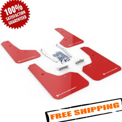 Rally Armor MF52-UR-RD/WH Red/White UR Mud Flaps for 2019-2021 Subaru Forester - Imagem 1 de 4