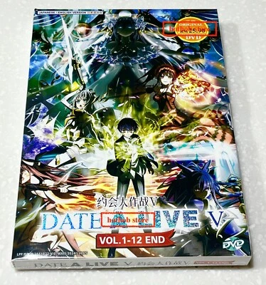 Date A Live (Season 5: VOL.1 - 12 End) ~ English Audio & Subtitle ~ Anime DVD - Image 1 of 4