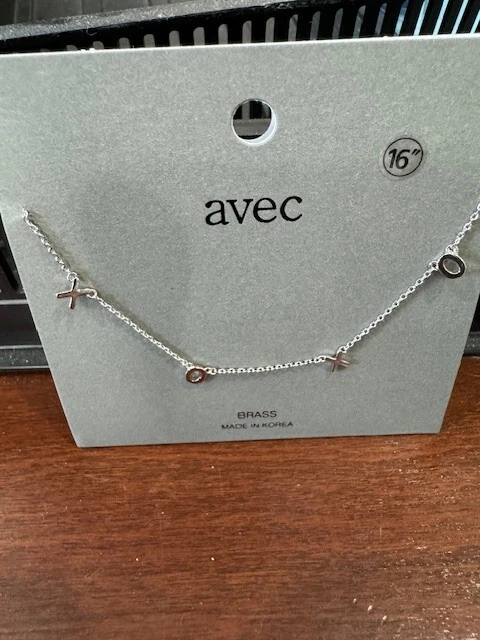 Collar de plata Love XOXO Foto 1 de 1