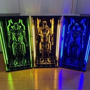 Hot Toys 1/6 Scale Neon Tech Iron Man Series Figure 3 Types With Warehouse Set - Picture 1 of 8