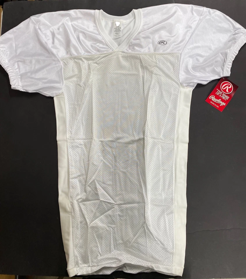 Rawlings STGL55 White Football Jersey Adult  - Image 1 of 1