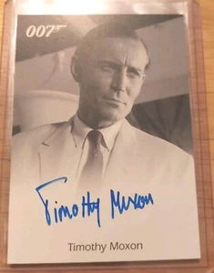 2006 James Bond Dangerous Liaisons Timothy Moxon Full Bleed Autogrammkarte Dr No - Bild 1 von 3