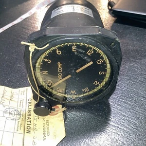 Indicator Directional Gyroscopic Sperry Gyroscope 6240-675313-B 2324 6B U.S - Foto 1 di 5