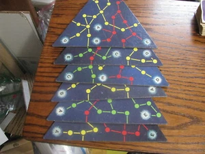 1979 Star Trek Game 6 Replacement Space Sectors / Triangles Lot# E - Picture 1 of 7