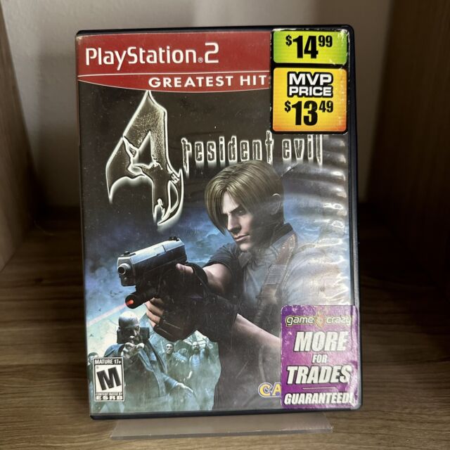 Resident Evil 4 [REPRO-PACTH] - PS2 - Sebo dos Games - 10 anos!