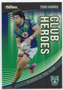 2022 Nrl Traders Club Heroes Case Card (CHP29) Tohu HARRIS Warriors 24/30 - Picture 1 of 1