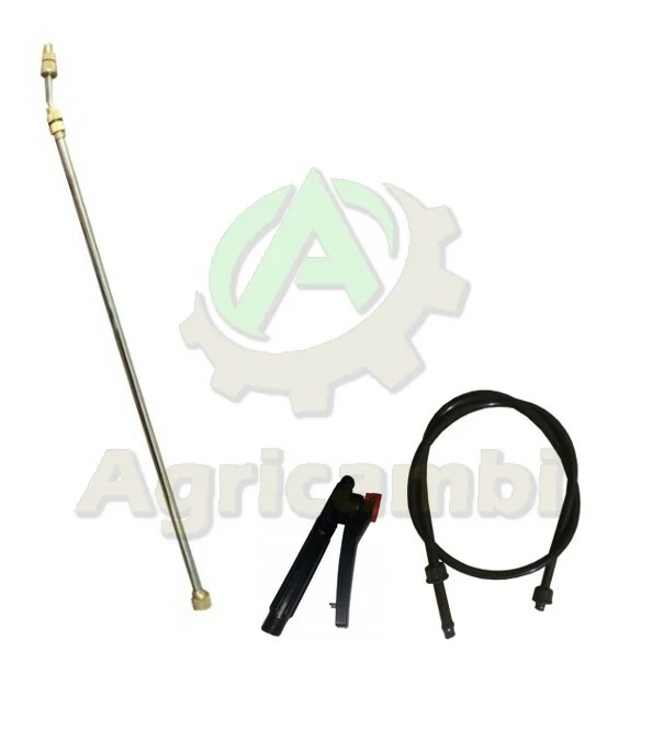 Lancia telescopica, manico e tubo di ricambio pompa a pressione/ batteria