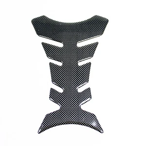 Motorcycle Fish Bone Gel Fuel Tank Pad Protection Sticker Decal Universal Fit - Picture 1 of 6