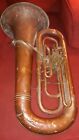 Cg Conn Elkhart Indiana Worcester MASS. early Tuba Antique 1890 serial # 18687
