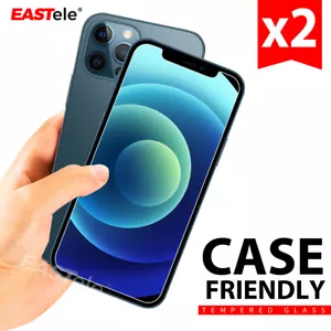 Clear/Privacy TemperedGlass Screen Protector fr iPhone 16 15 14 13 12 11 Pro Max - Picture 1 of 48