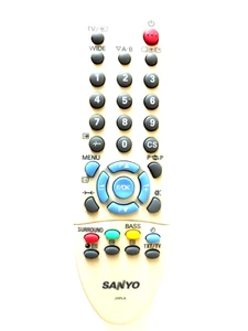 SANYO TV REMOTE JXPLA for CE25DN6 CE25PN1 CE28BN4F CE28WN4 CE28WN6F CE28WN7 - Picture 1 of 2