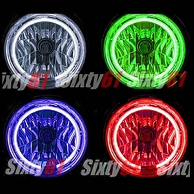 Yamaha Cruiser Road Star Warrior 2002-2009 CCFL Demonio Halo Ojos de Ángel Anillo Luz Foto 1 de 3