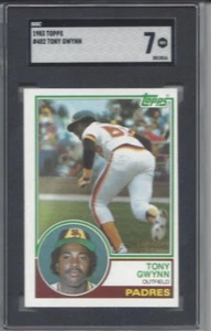 * Tarjeta de béisbol 1983 Topps #482 Tony Gwynn San Diego Padres calificada SGC 7 inv#516 - Imagen 1 de 2