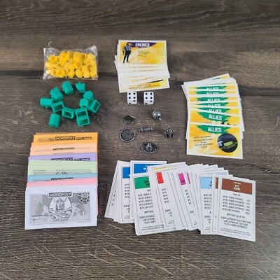 2014 Monopoly Teenage Mutant Ninja Turtles TMNT Replacement Parts Lot - Image 1 of 4