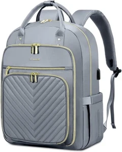 Large Travel Laptop Backpack for Women, Carry On Backpack with USB Charging Port - Picture 1 of 12