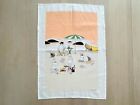Moomin Tea Towel, Kawaii Kitchen Towel, Moomins On The Beach
