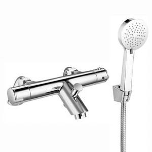 ENKI BBT0215 Chrom Thermostat Deck Halterung Bad Dusche Mixer Ventil Mobilteil Kit - Bild 1 von 9