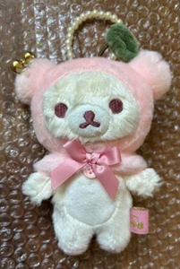 Colgante Peluche Korikog Joya Cereza Korilakkuma Mascota Llavero - Imagen 1 de 4