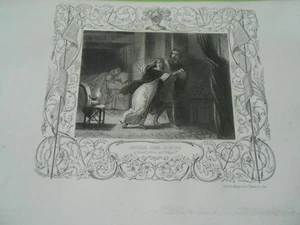 Gravur 19. Jh. - Bertrade Schenkelfrau - Bild 1 von 1